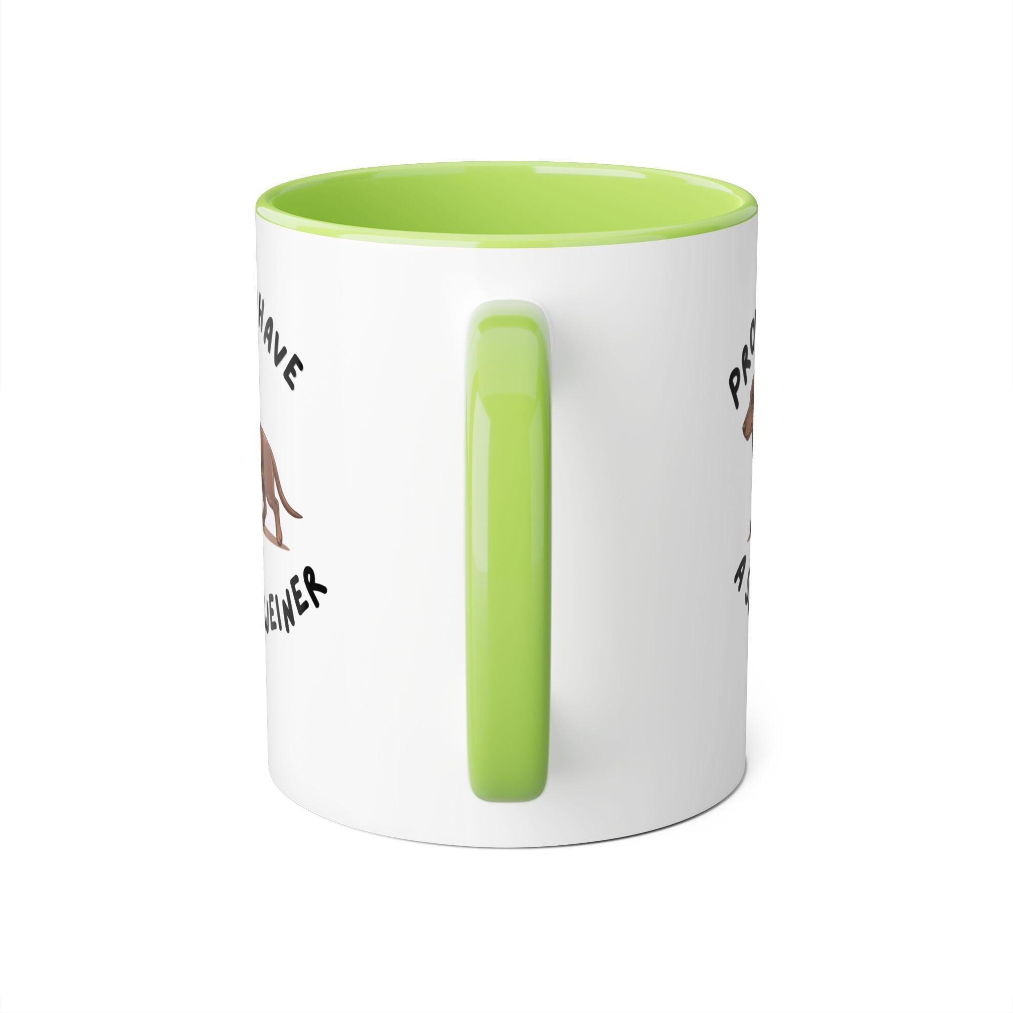Proud to Have a Small Weiner Dachshund Coffee Mug — 11oz Accent Mug