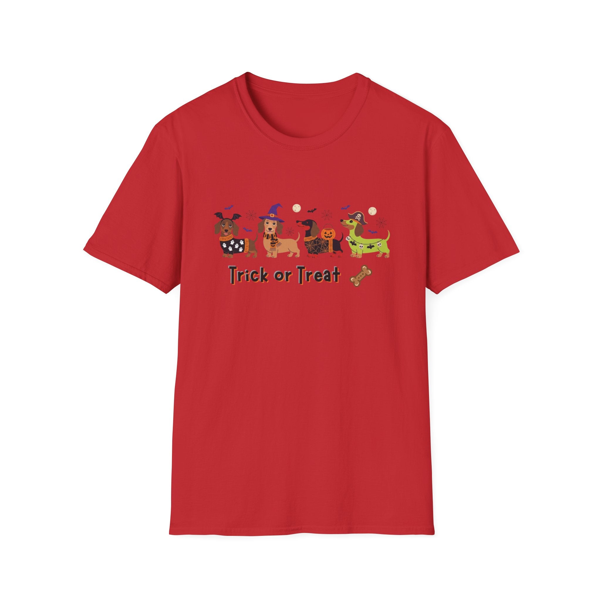 Halloween Dachshund T-Shirt — Trick or Treat Wiener Dog Tee