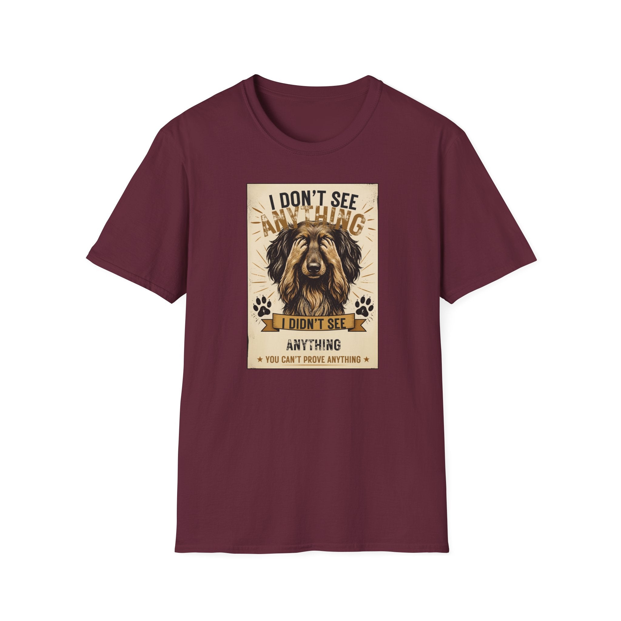 I Don’t See Anything Dachshund T-Shirt — Funny Dog Lover Tee