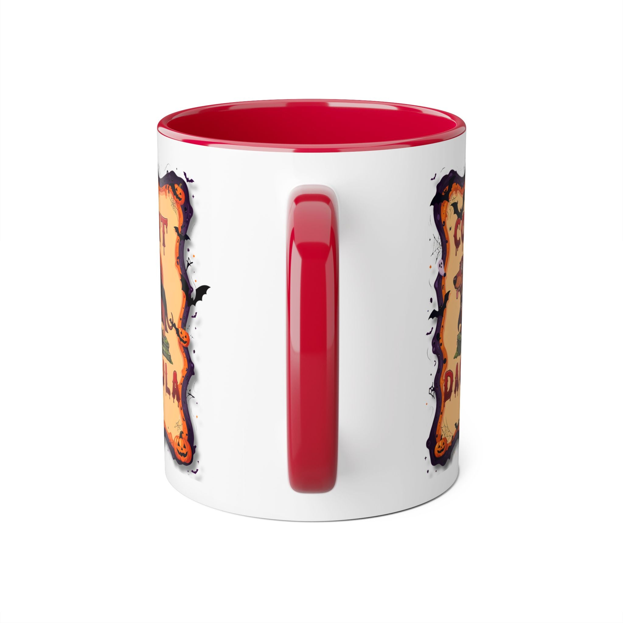Count Dachula Mug — Funny Halloween Dachshund Coffee Cup (11oz Accent)