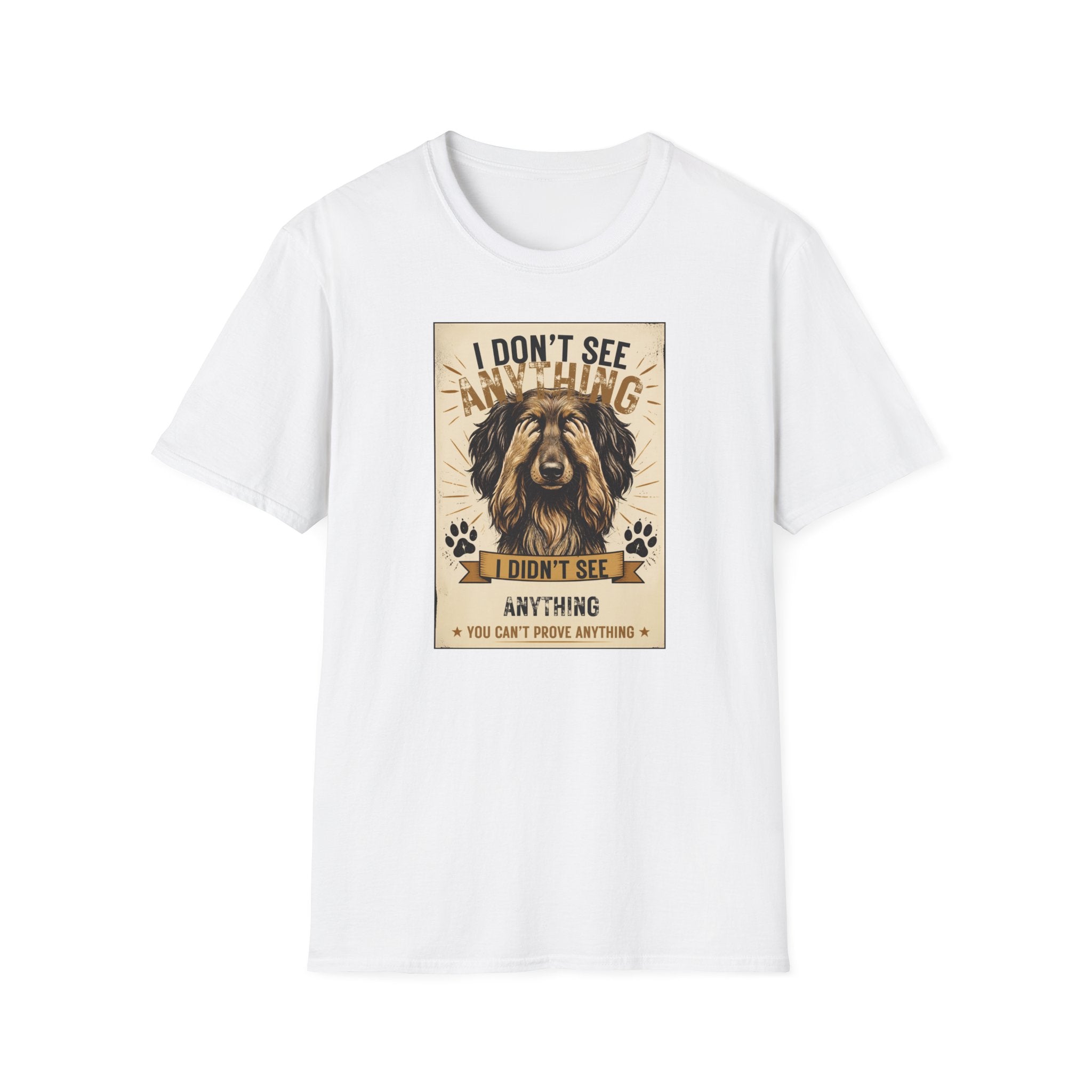 I Don’t See Anything Dachshund T-Shirt — Funny Dog Lover Tee