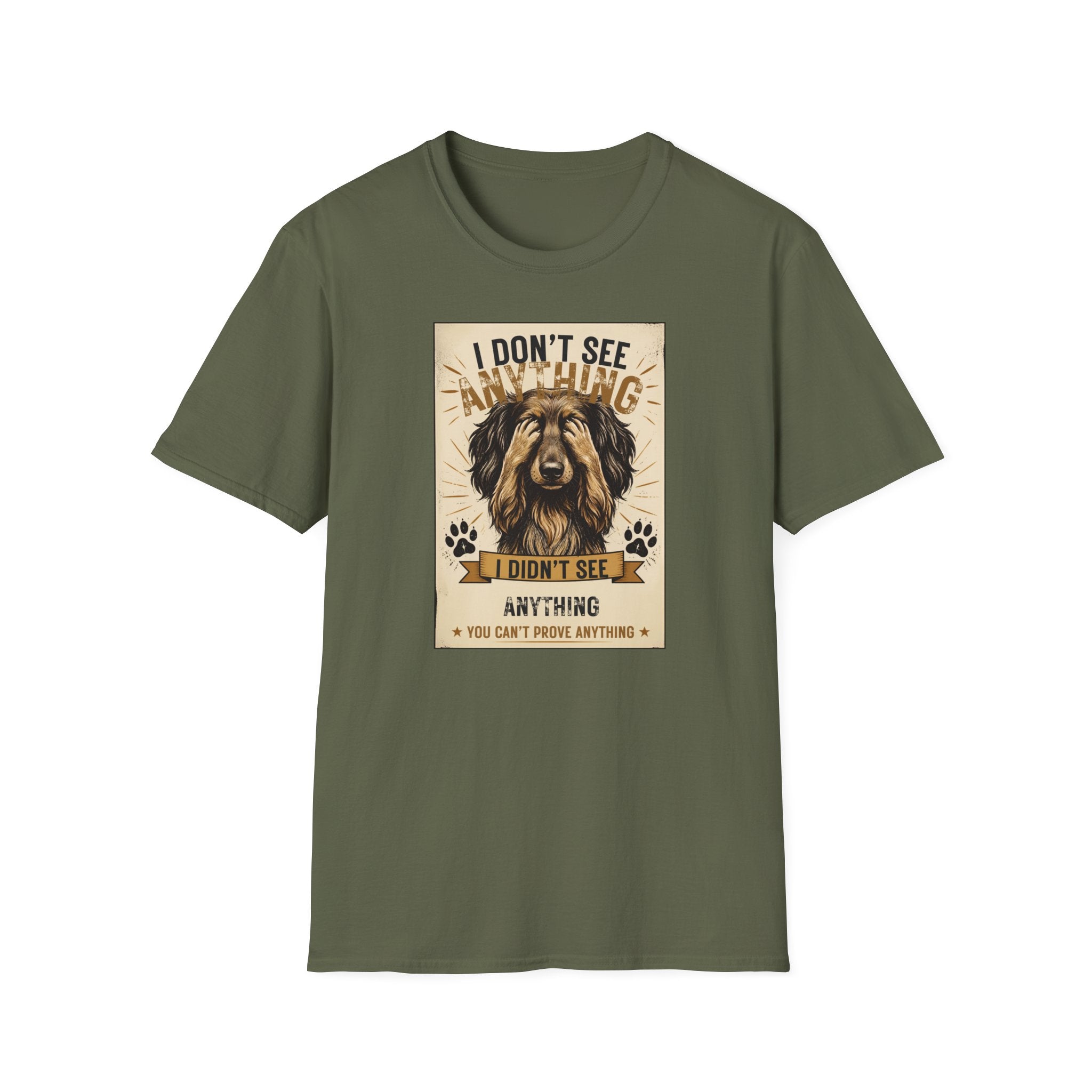 I Don’t See Anything Dachshund T-Shirt — Funny Dog Lover Tee