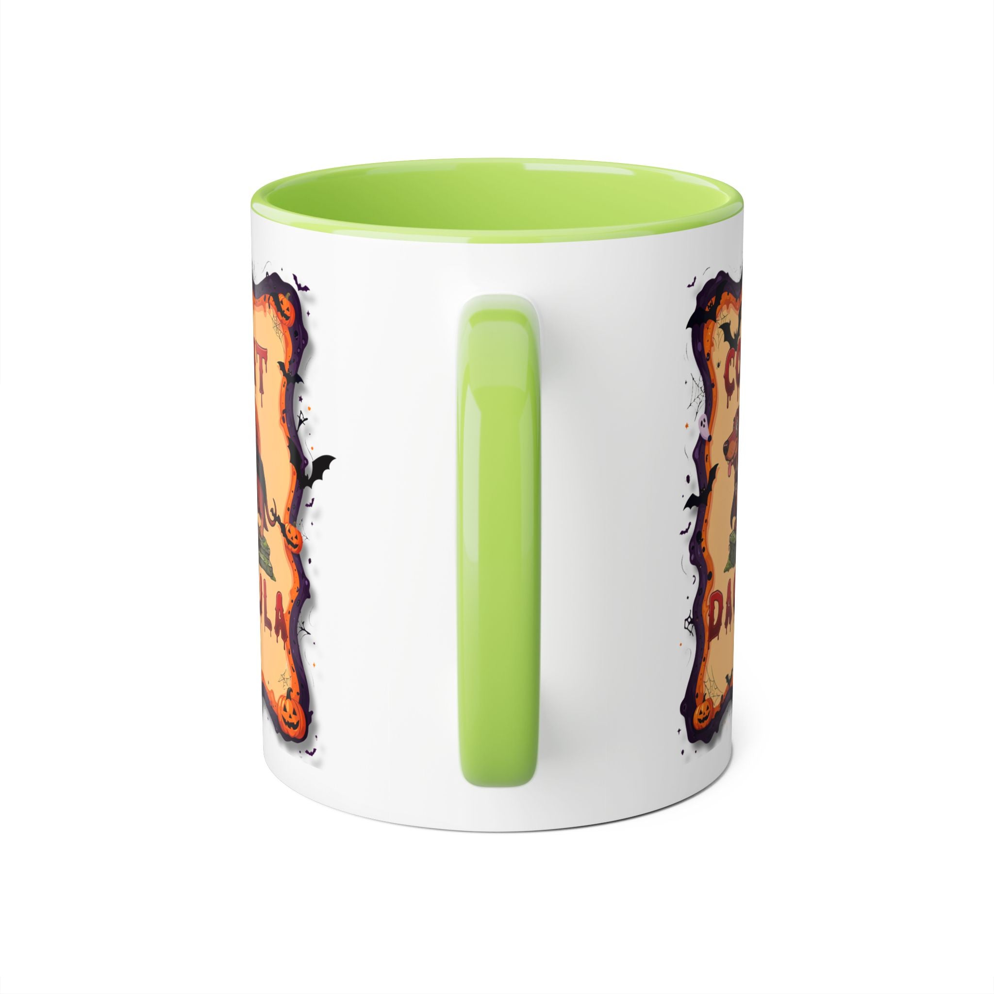 Count Dachula Mug — Funny Halloween Dachshund Coffee Cup (11oz Accent)