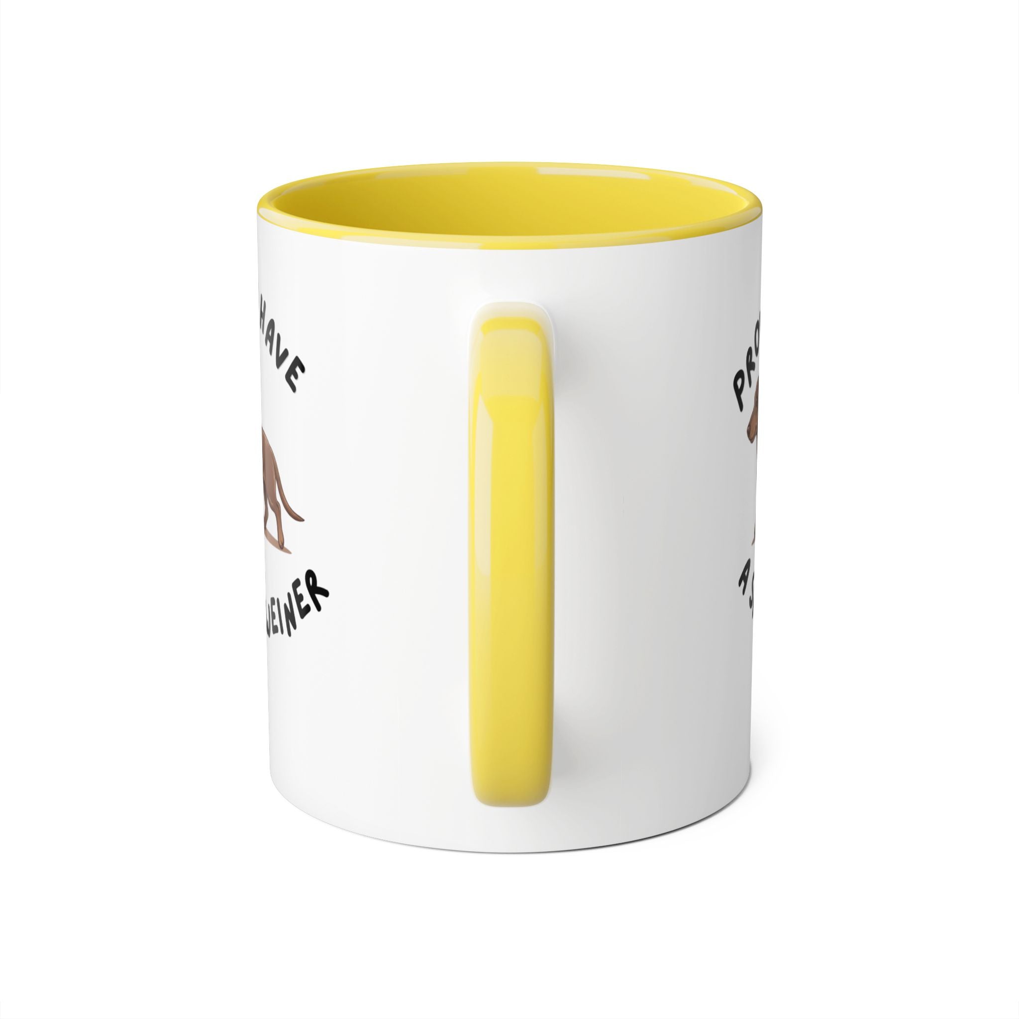 Proud to Have a Small Weiner Dachshund Coffee Mug — 11oz Accent Mug