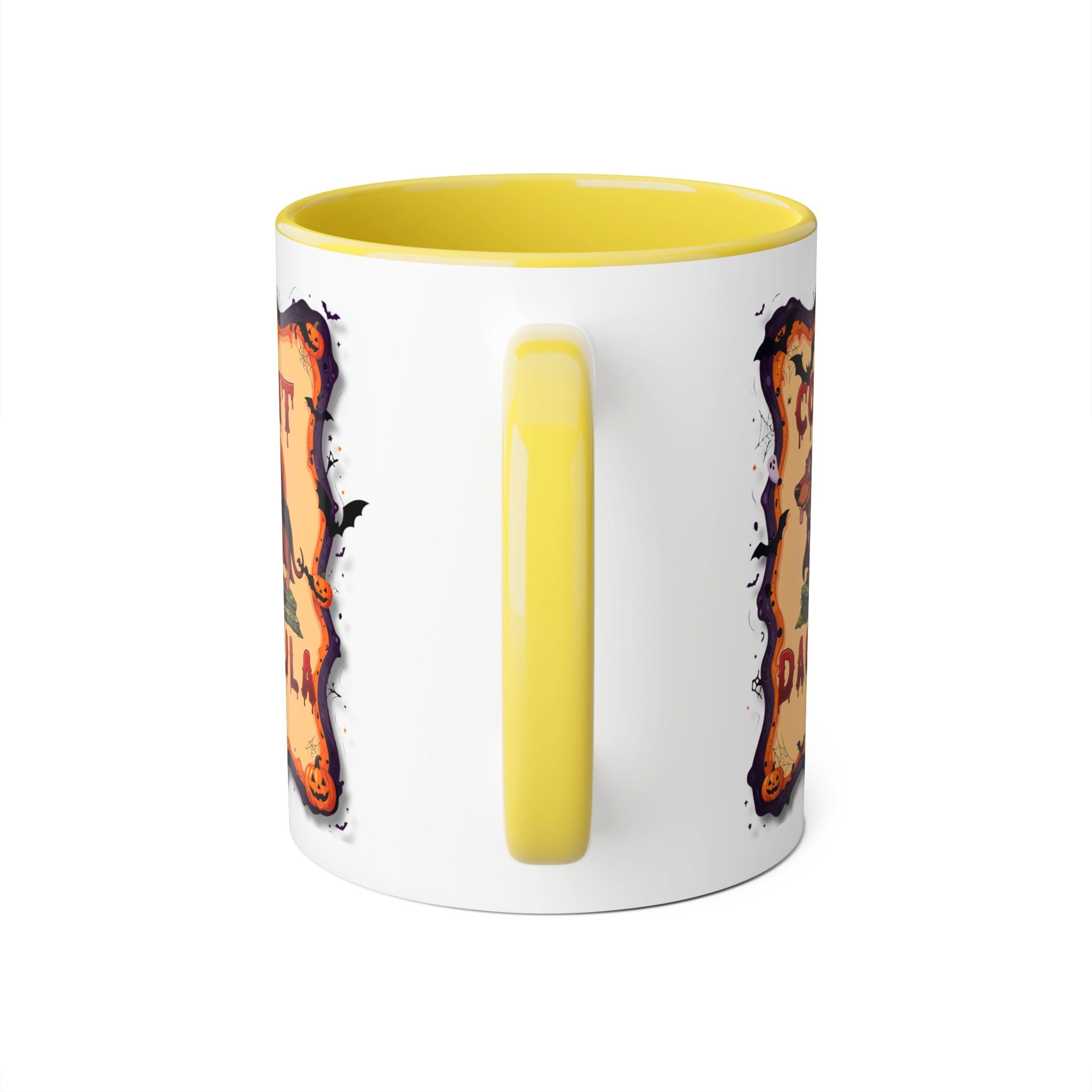 Count Dachula Mug — Funny Halloween Dachshund Coffee Cup (11oz Accent)