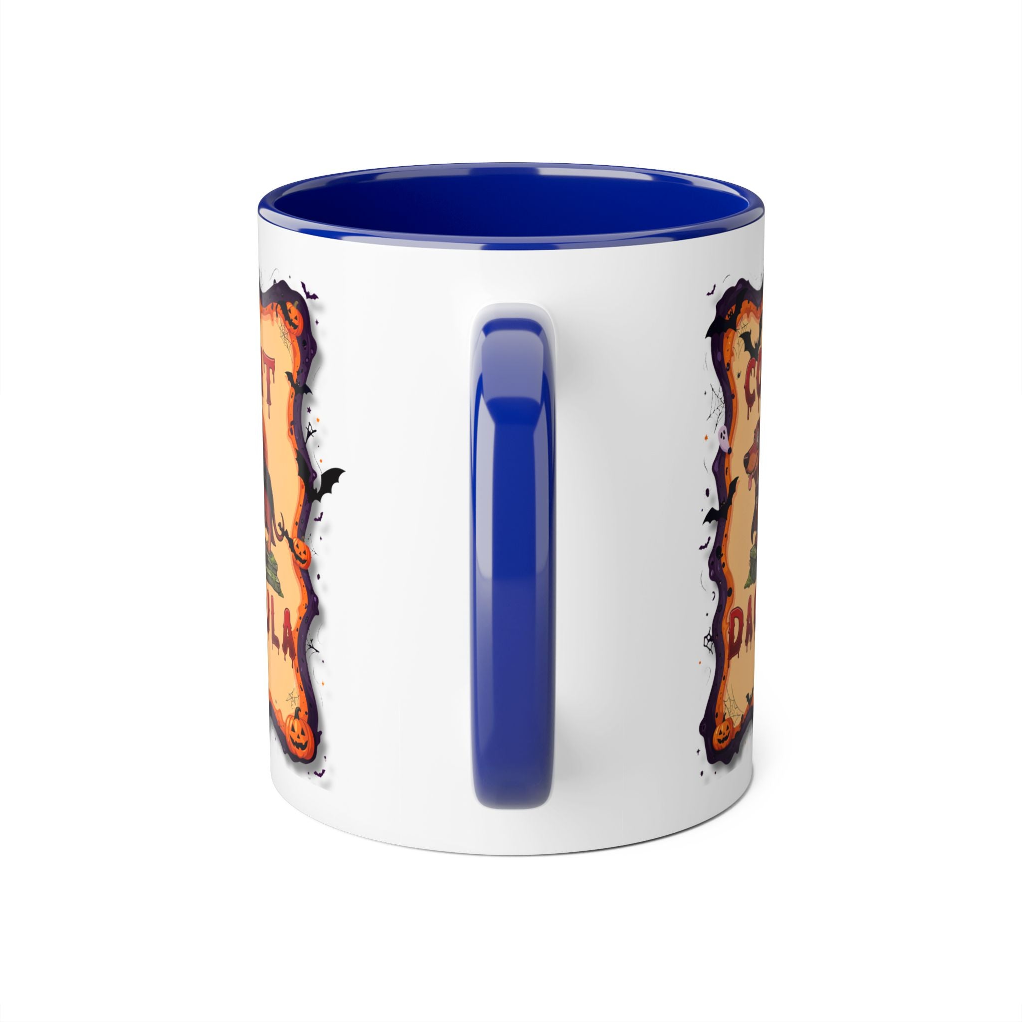 Count Dachula Mug — Funny Halloween Dachshund Coffee Cup (11oz Accent)