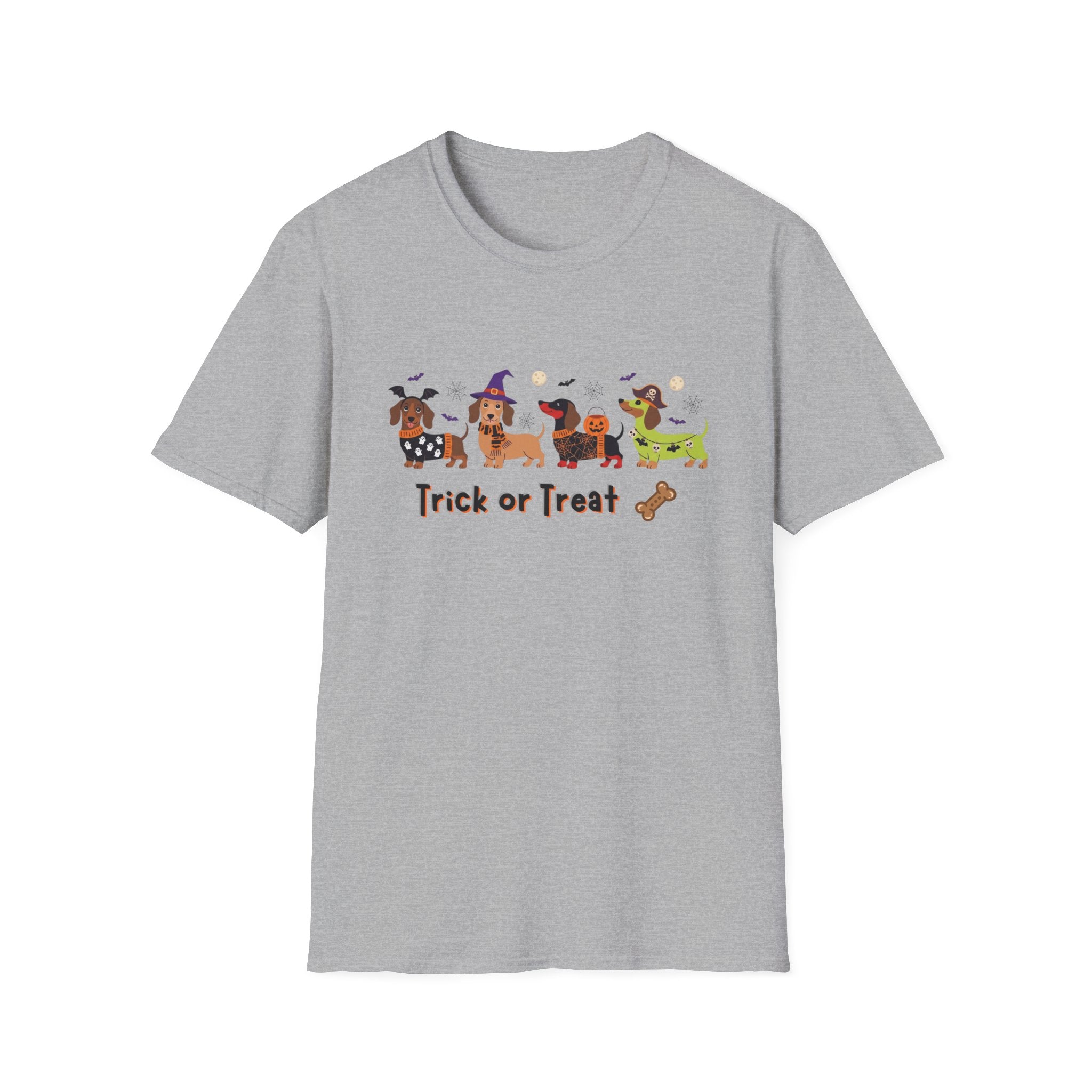 Halloween Dachshund T-Shirt — Trick or Treat Wiener Dog Tee