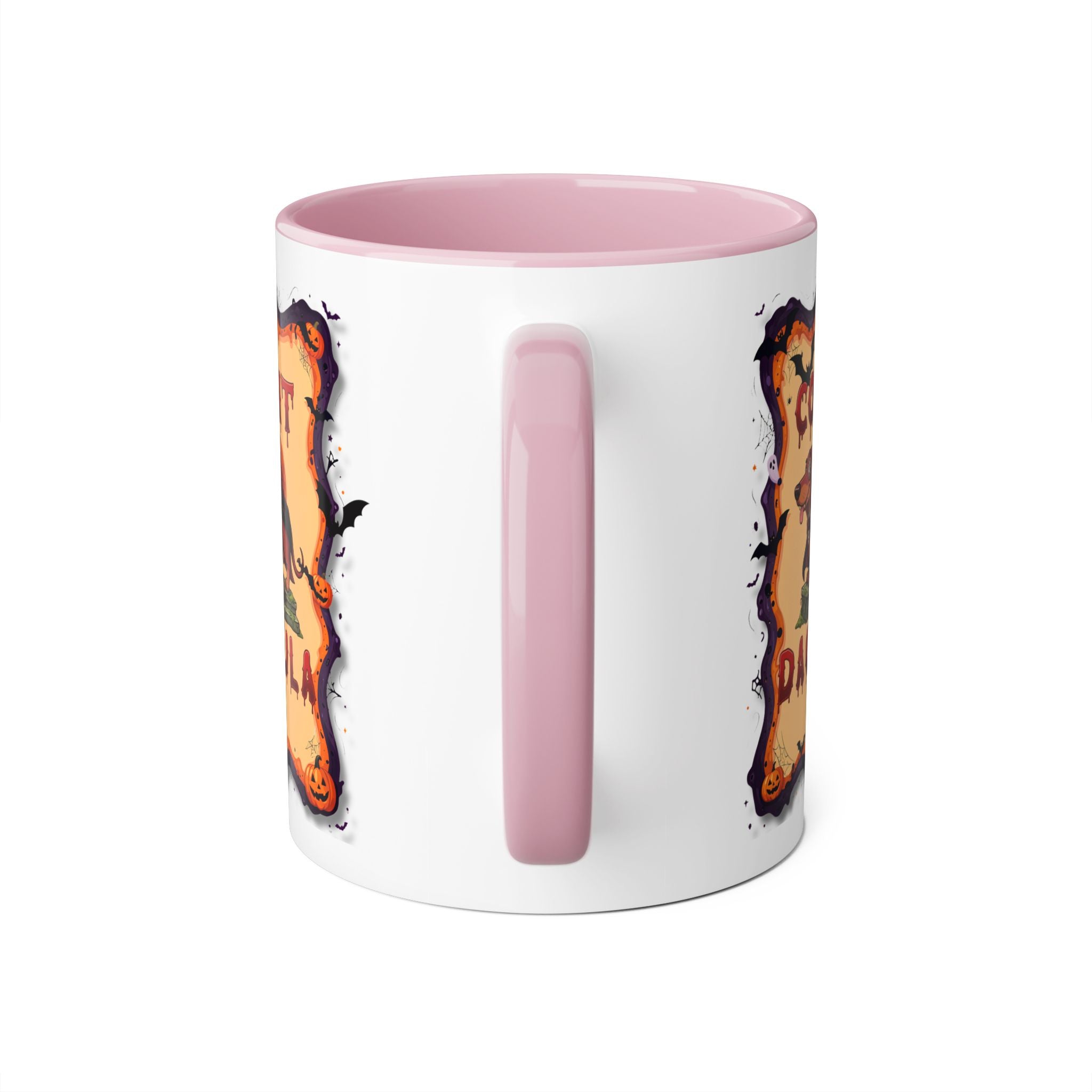 Count Dachula Mug — Funny Halloween Dachshund Coffee Cup (11oz Accent)