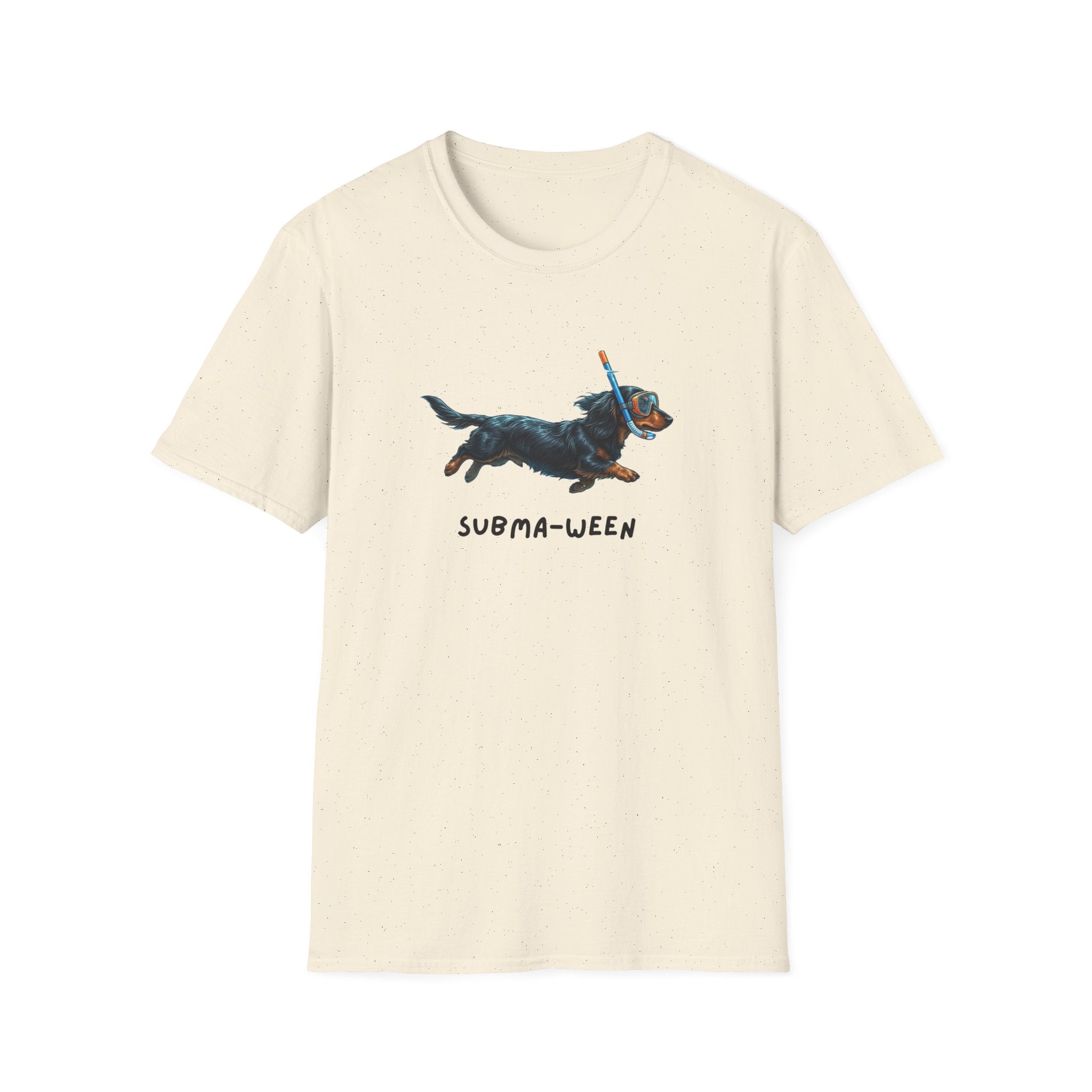 Subma-Ween Dachshund Snorkel Tee — Cute Dog Halloween T-Shirt